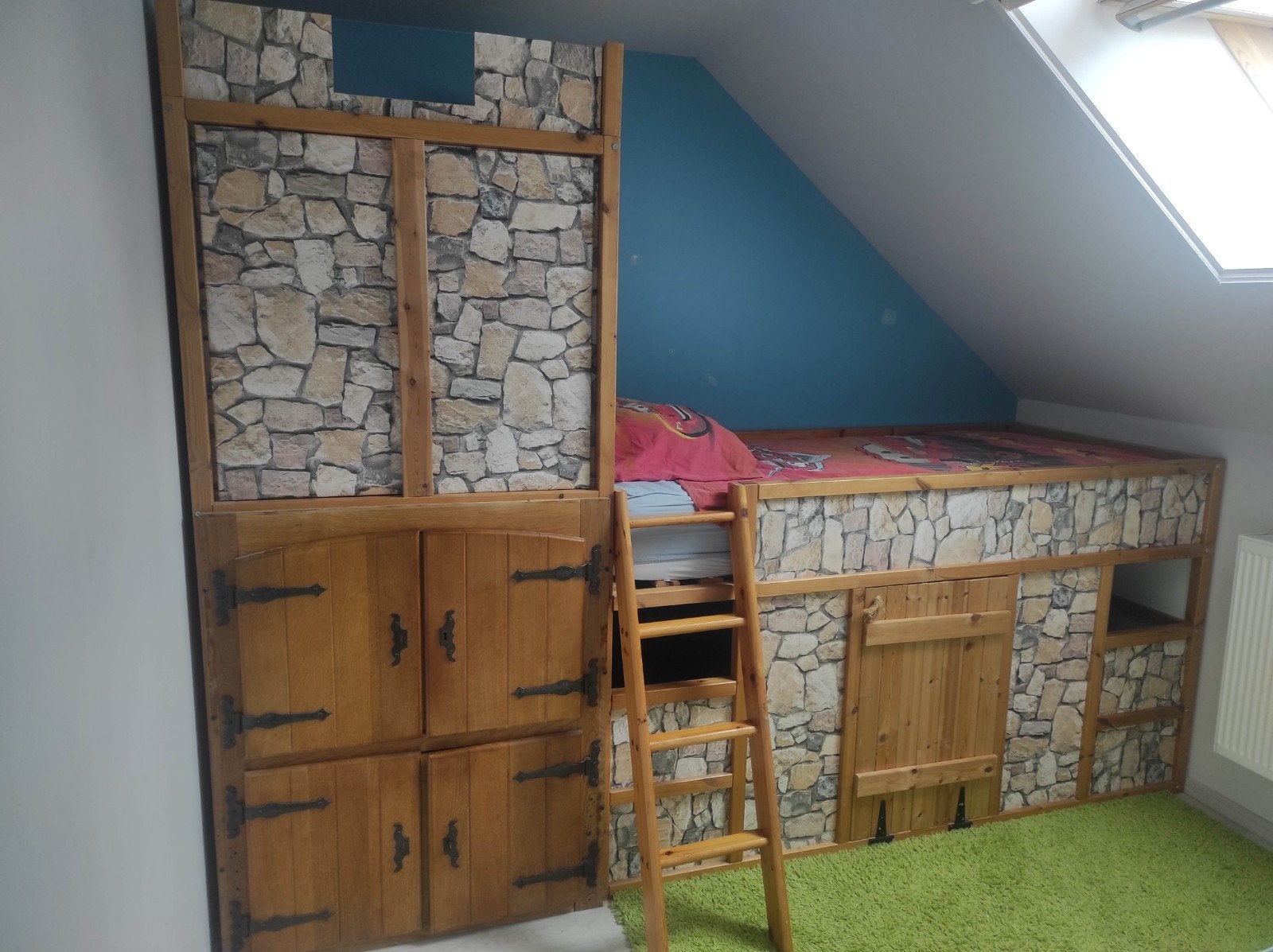 Kasteelbed met speelruimte en geheime kamers, Kinderen en Baby's, Ophalen