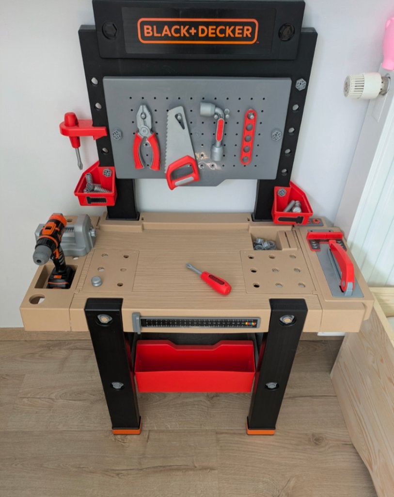 Black and Decker speeltafel, Ophalen, Gebruikt