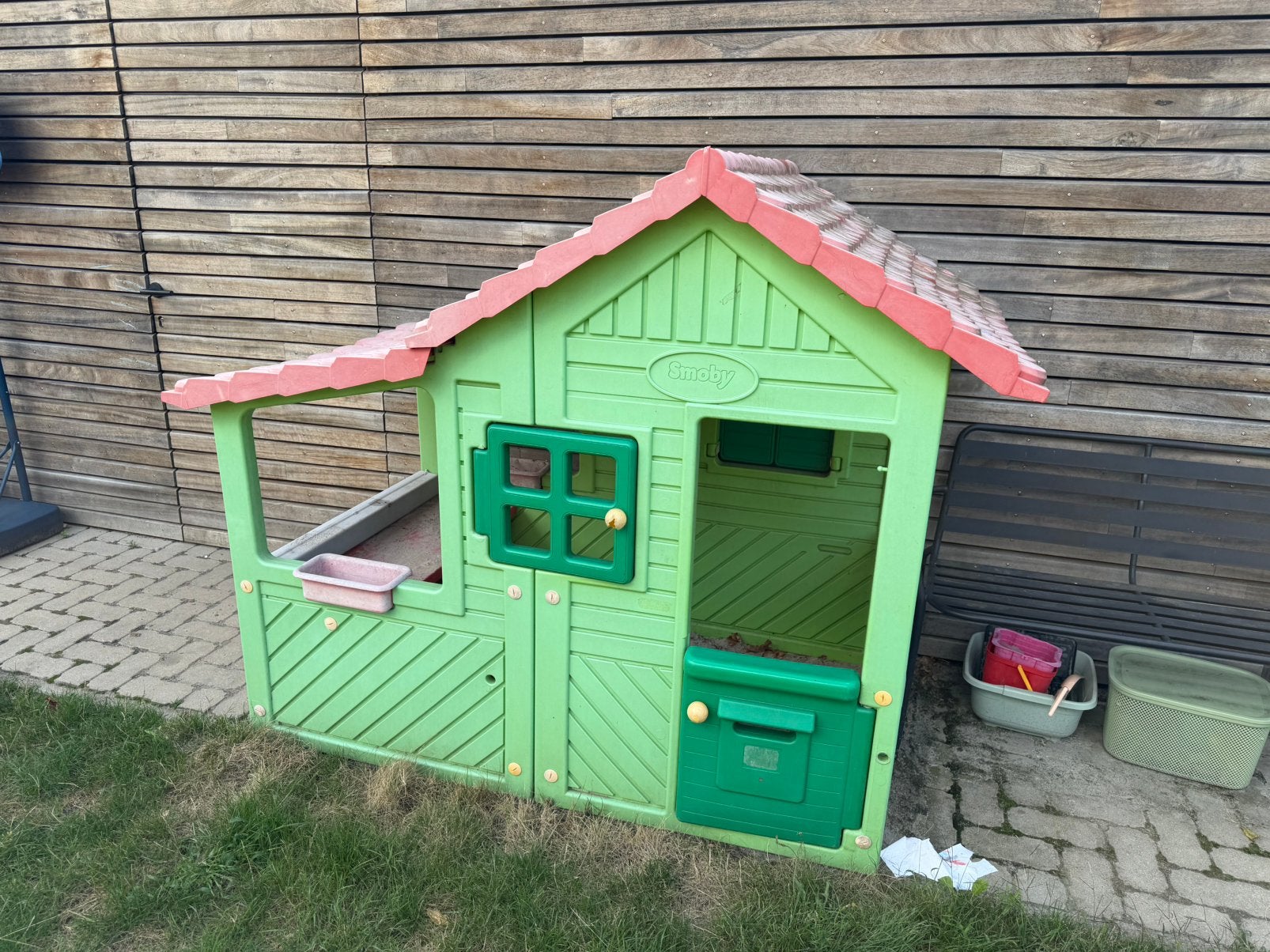Smoby speelhuis, Enlèvement, Utilisé, Synthétique