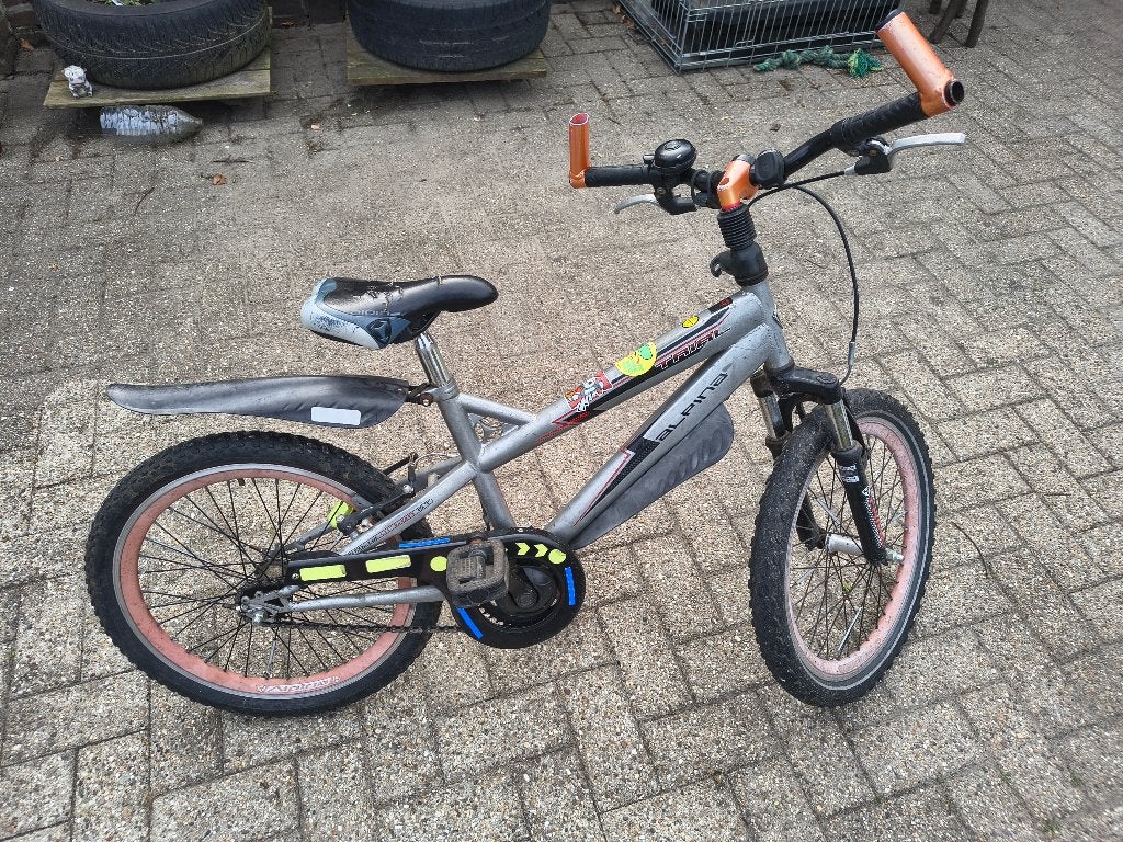 Kinderfiets Alpina trial 20inch, Vélos & Vélomoteurs, Vélos | Vélos pour enfant, Utilisé, 16 à 20 pouces, Frein sur jante, Enlèvement