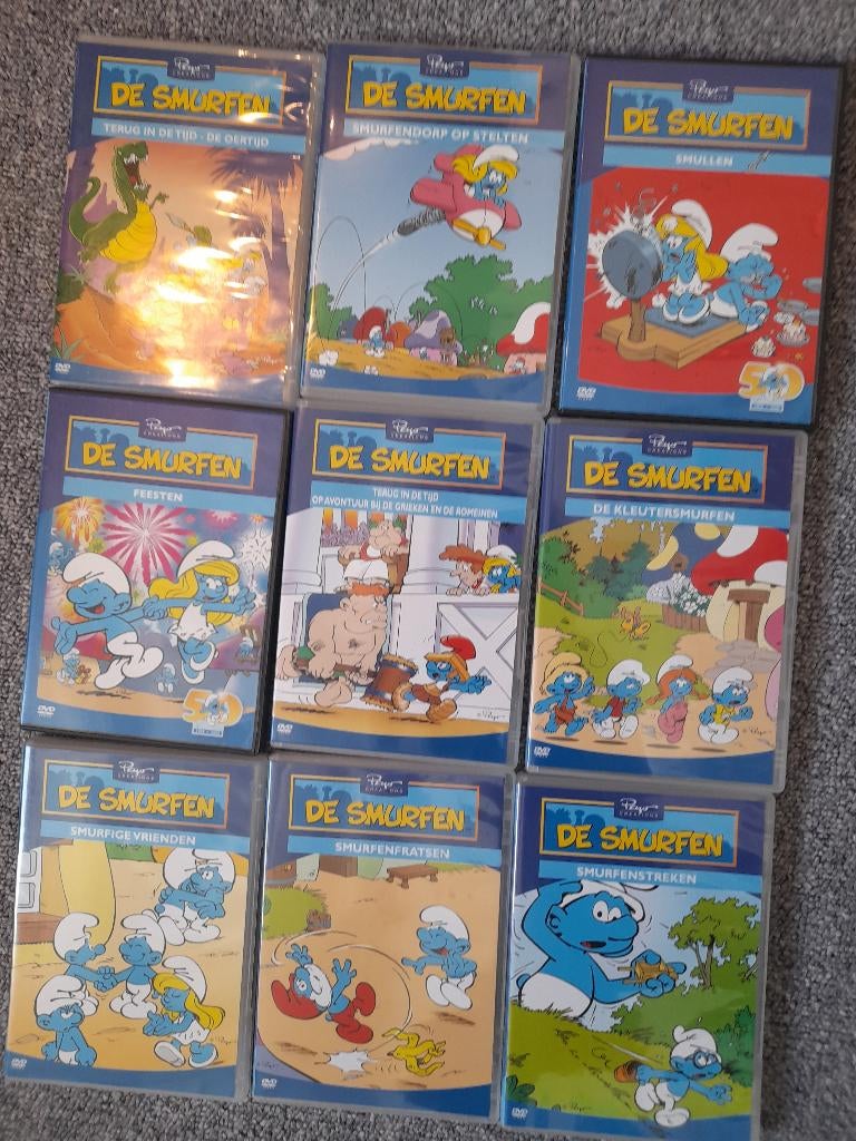 dvd's smurfen, Enlèvement ou Envoi, Neuf