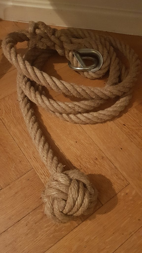 Corde lisse à suspendre à un arbre  ( outdoor), Jardin & Terrasse, Enlèvement, Comme neuf
