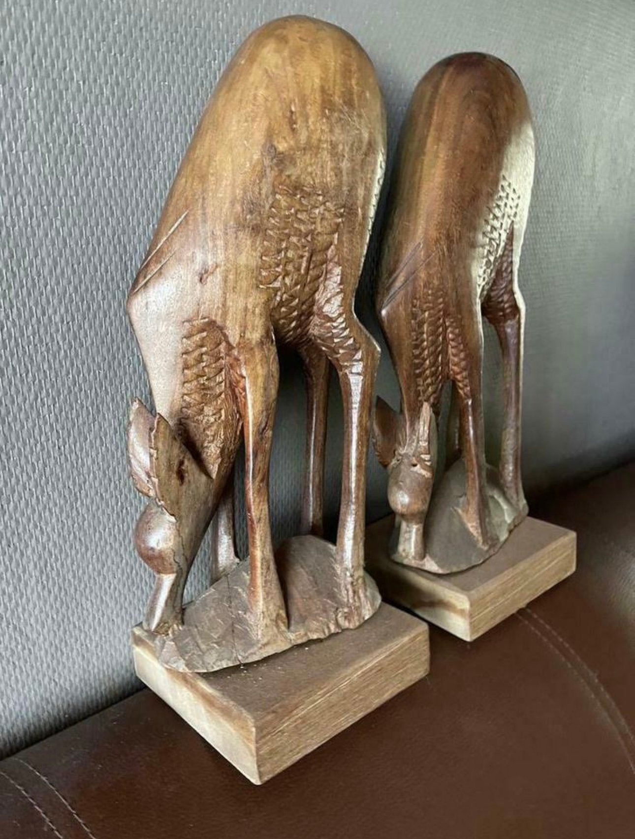 2 figurines de cerfs, Enlèvement ou Envoi