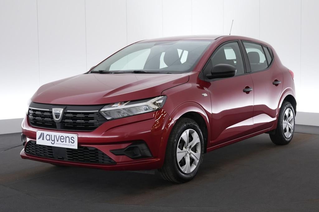 (2BND142) DACIA SANDERO, Rouge, Cruise Control, Achat, Euro 6