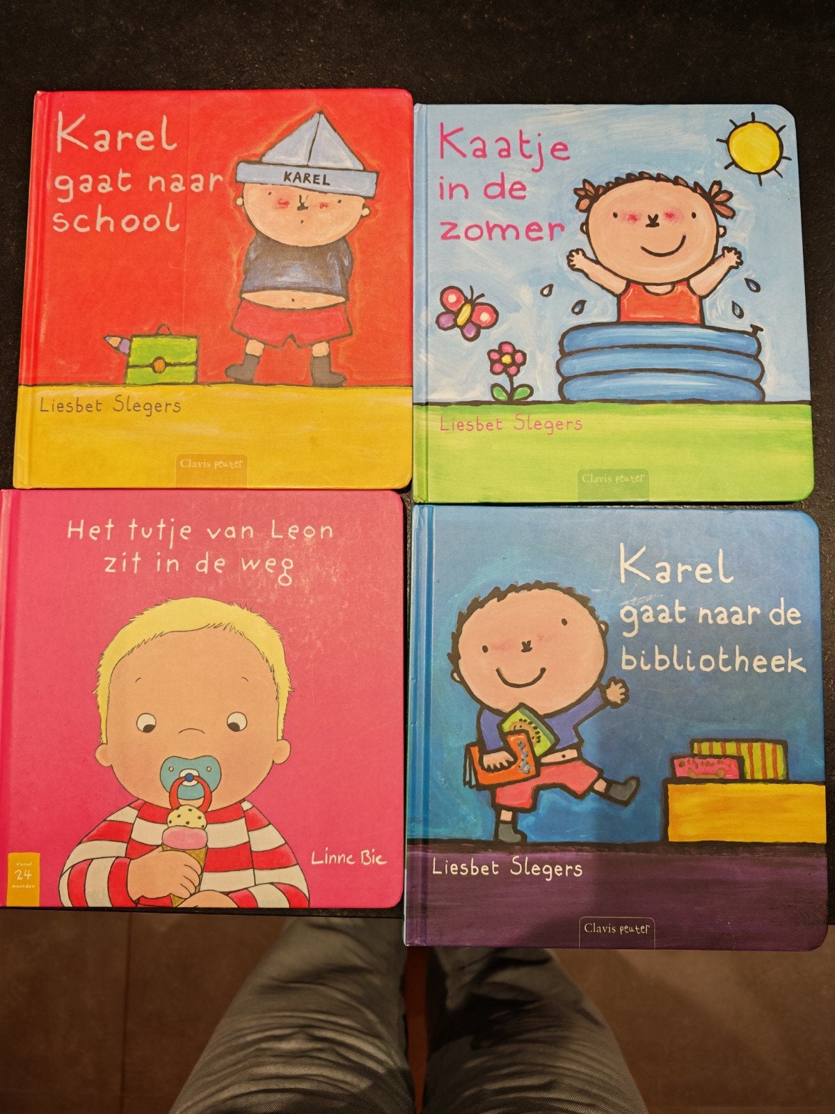 Peuterboekjes 1e kleuterklas, Ophalen, Zo goed als nieuw, Liesbeth Slegers, 2 tot 3 jaar