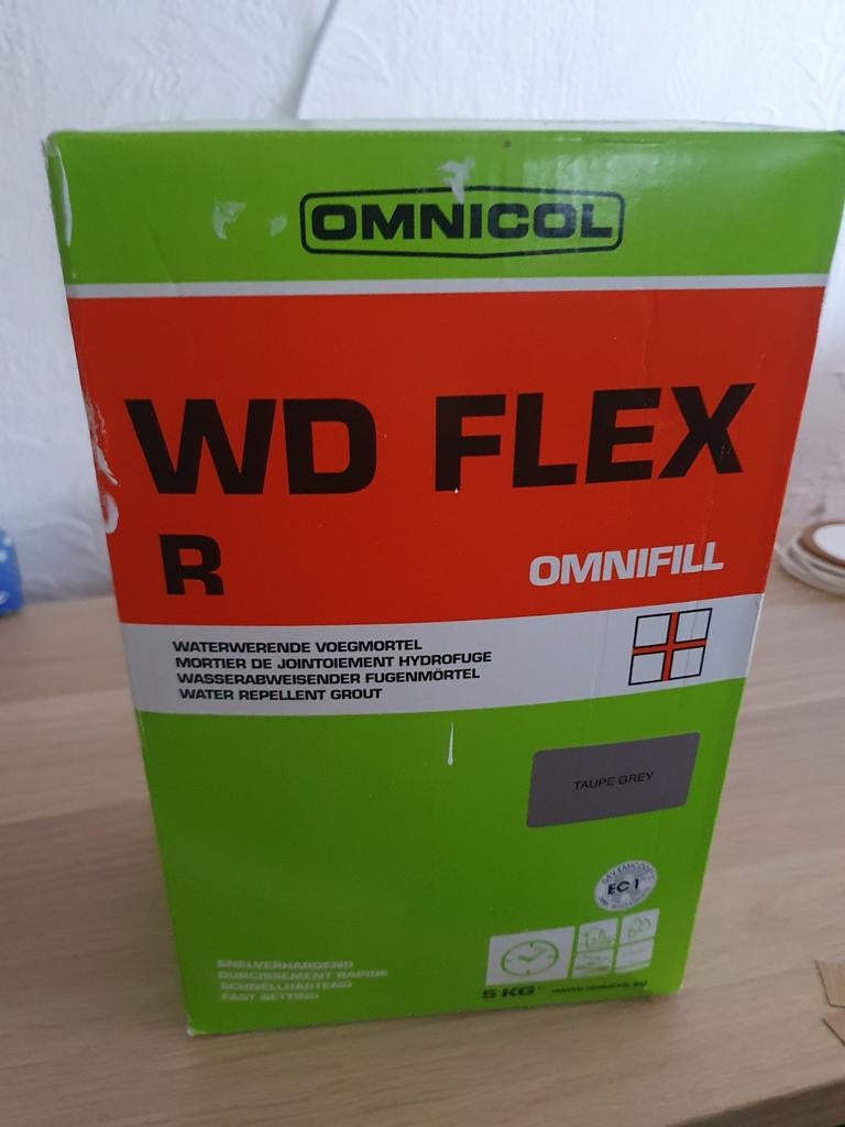 Voegmortel omnicol grey, Doe-het-zelf en Bouw, Ophalen