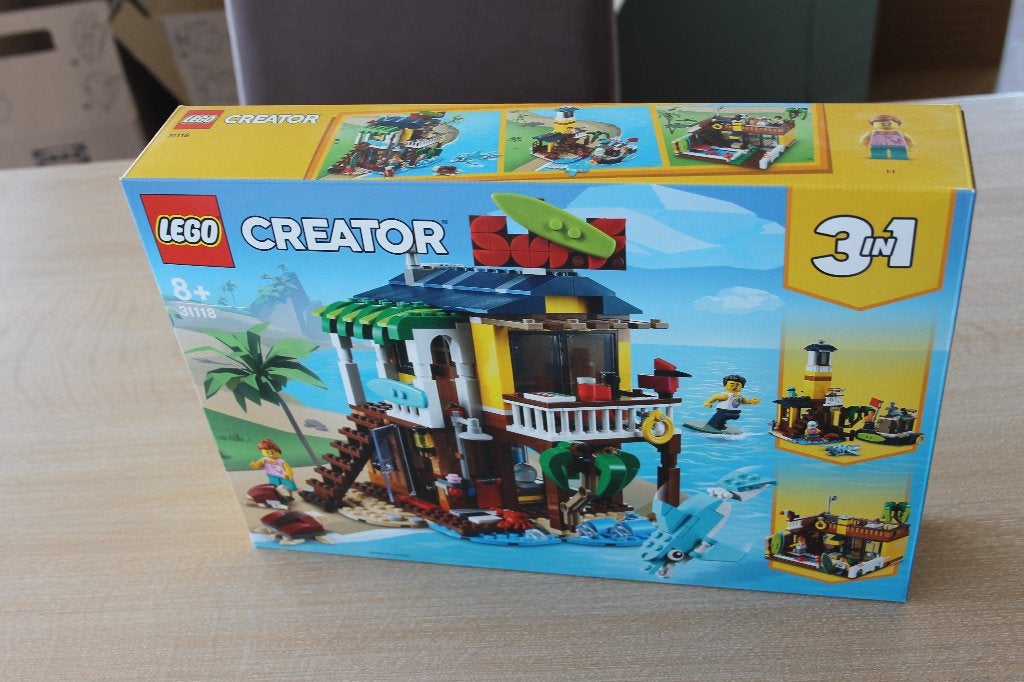 LEGO Creator 3-in-1 31118 Surfer strandhuis, Lego, Nieuw, Ophalen of Verzenden, Ongeopend/sealed