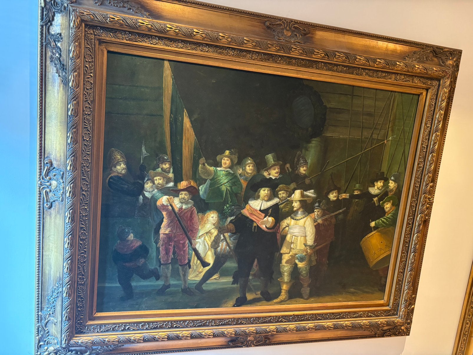Tableau, Enlèvement