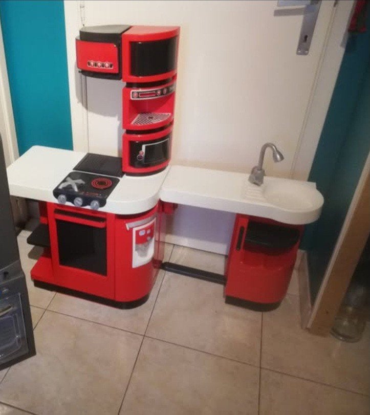 smoby keuken met diverse toebehoren, Enlèvement, Utilisé, Plastique, Jouer à la cuisine