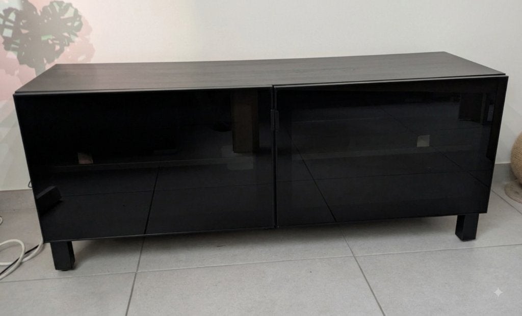 Meuble tv, Moins de 100 cm, Comme neuf, 100 à 150 cm, Enlèvement
