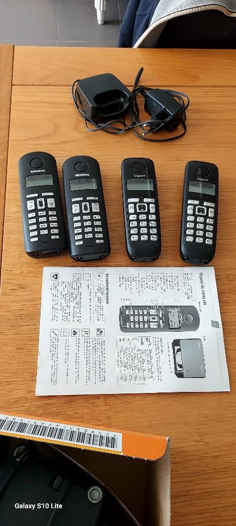 Telefoon set, Ophalen, Nieuw, 4 handsets of meer