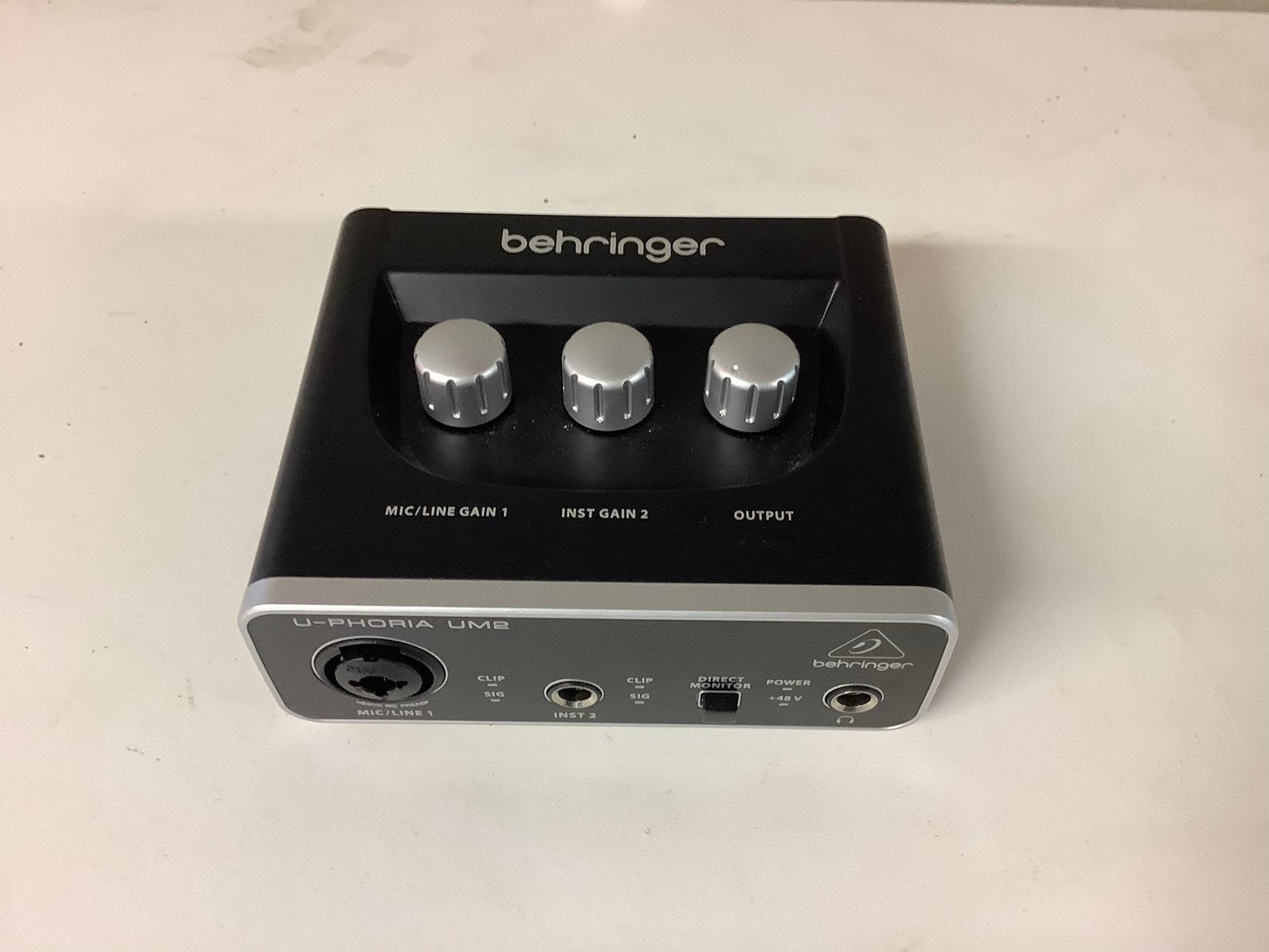 Behringer u phoria um2, Muziek en Instrumenten, Effecten, Ophalen, Zo goed als nieuw