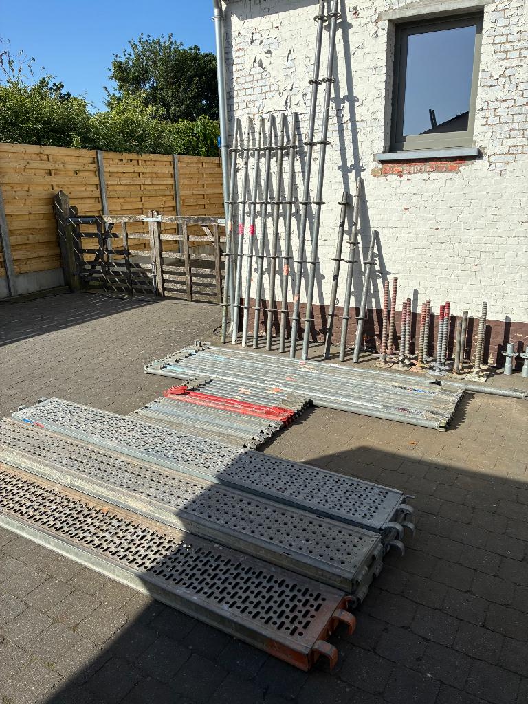 Layer/ Altrad Rozetstelling!!, Doe-het-zelf en Bouw, Steigers, Ophalen, Zo goed als nieuw, Gevelsteiger, 5 meter of hoger