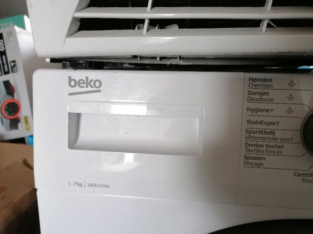 wasmachine, Ophalen, Minder dan 85 cm, Zo goed als nieuw, Voorlader
