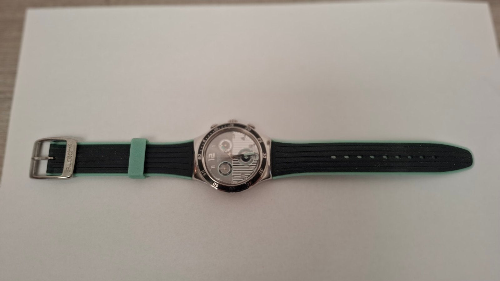 Swatch Irony Chrono – Show Up (YCS524) en bonne état, Ophalen of Verzenden, Swatch