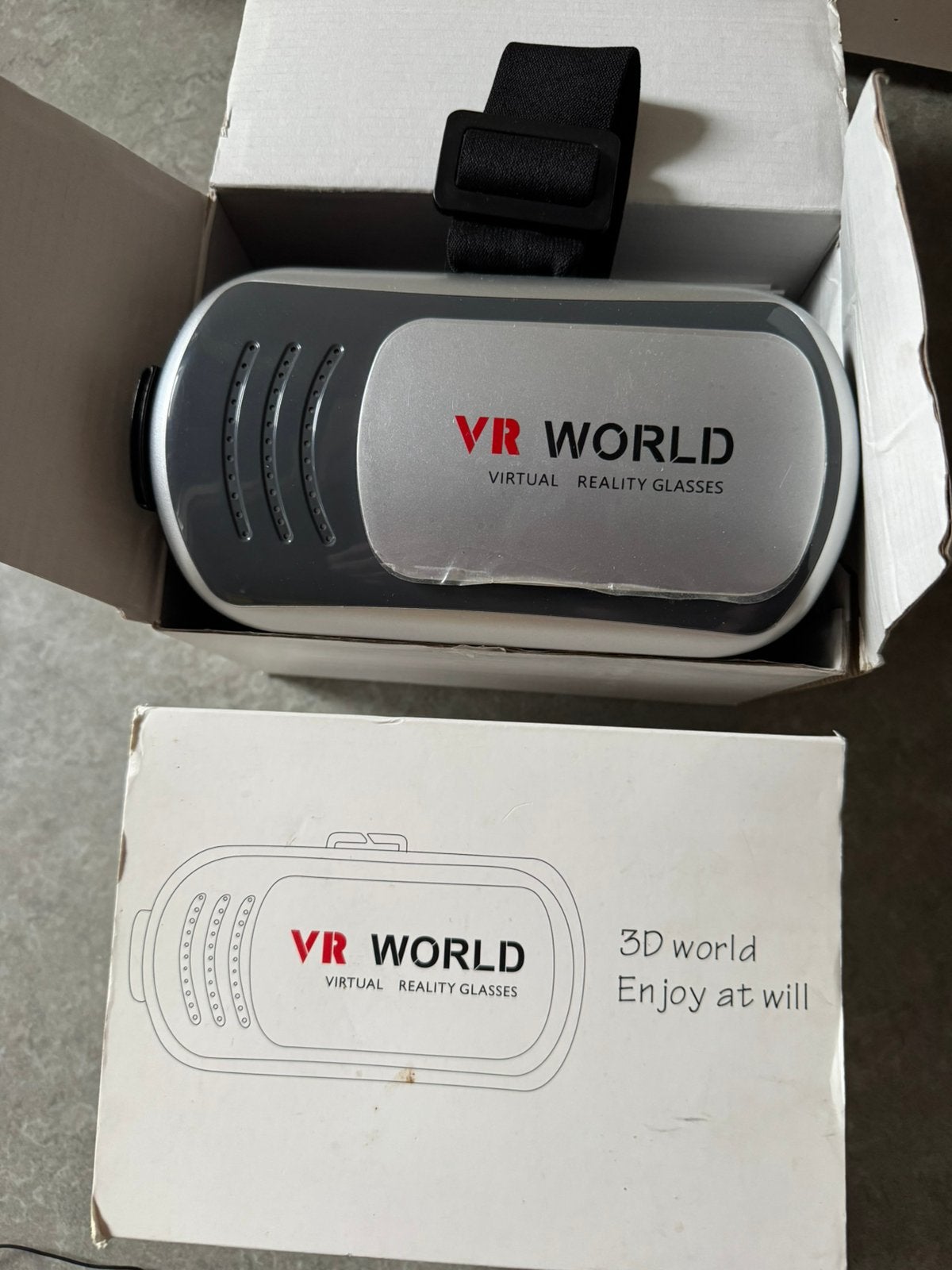 Virtual reality bril, Ophalen of Verzenden, Zo goed als nieuw