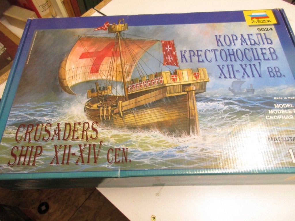 modelbouwboot crusader ship, Hobby en Vrije tijd, Modelbouw | Boten en Schepen, Ophalen of Verzenden