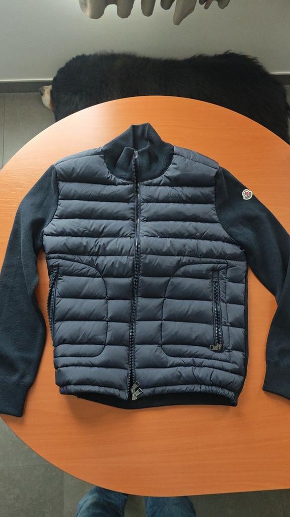 Zo goed als nieuw blauw authentiek Moncler vest, Verzenden