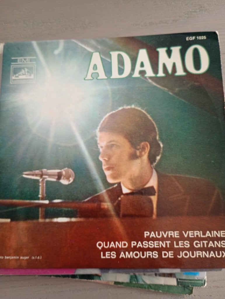Adamo - EP Pauvre verlaine, EP, Enlèvement ou Envoi, 7 inch, Utilisé