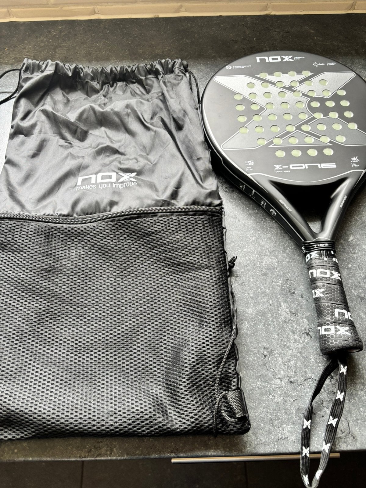 Padel racket, Sport en Fitness, Padel, Ophalen, Zo goed als nieuw