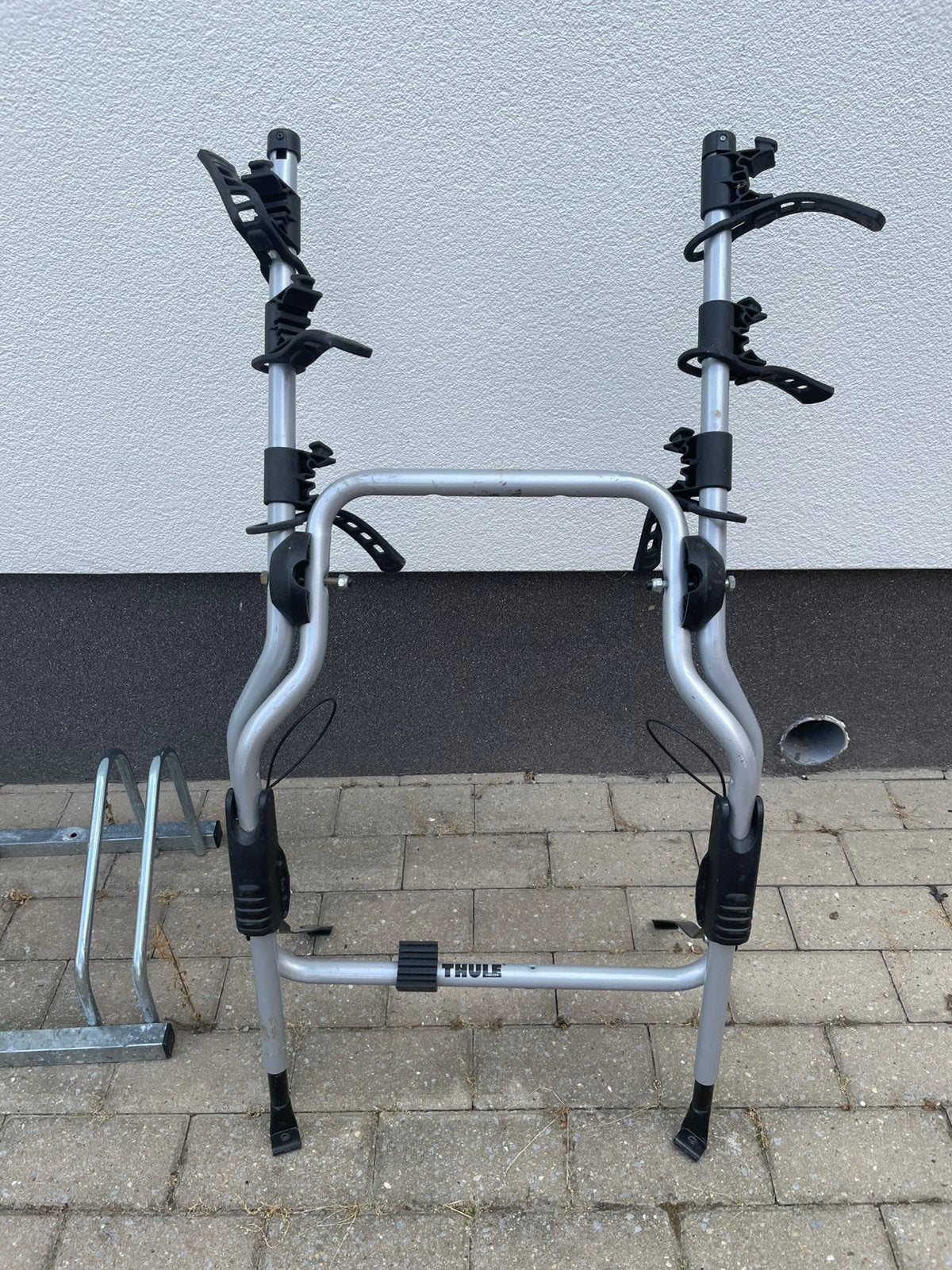 Fietsenrek voor in de auto, Ophalen