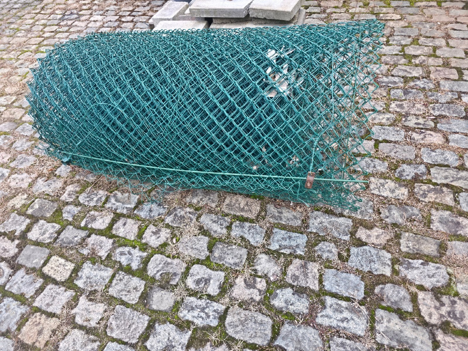 groene draad, Jardin & Terrasse, Enlèvement, Comme neuf, Fer, Clôture en treillis métallique