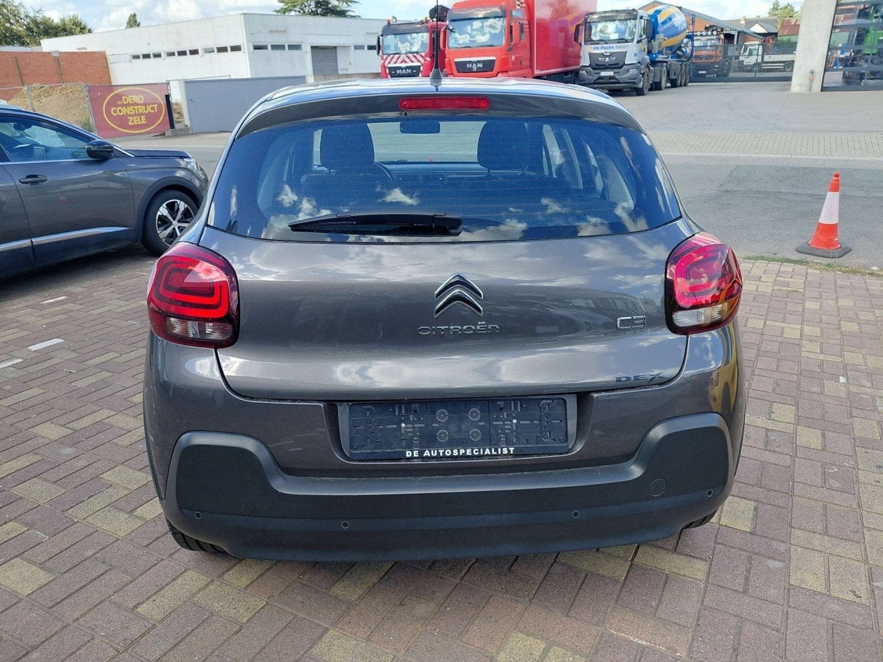Citroën C3 Shine (année de construction 2017), Autos, Argent ou Gris, Achat, Entreprise, 82 ch