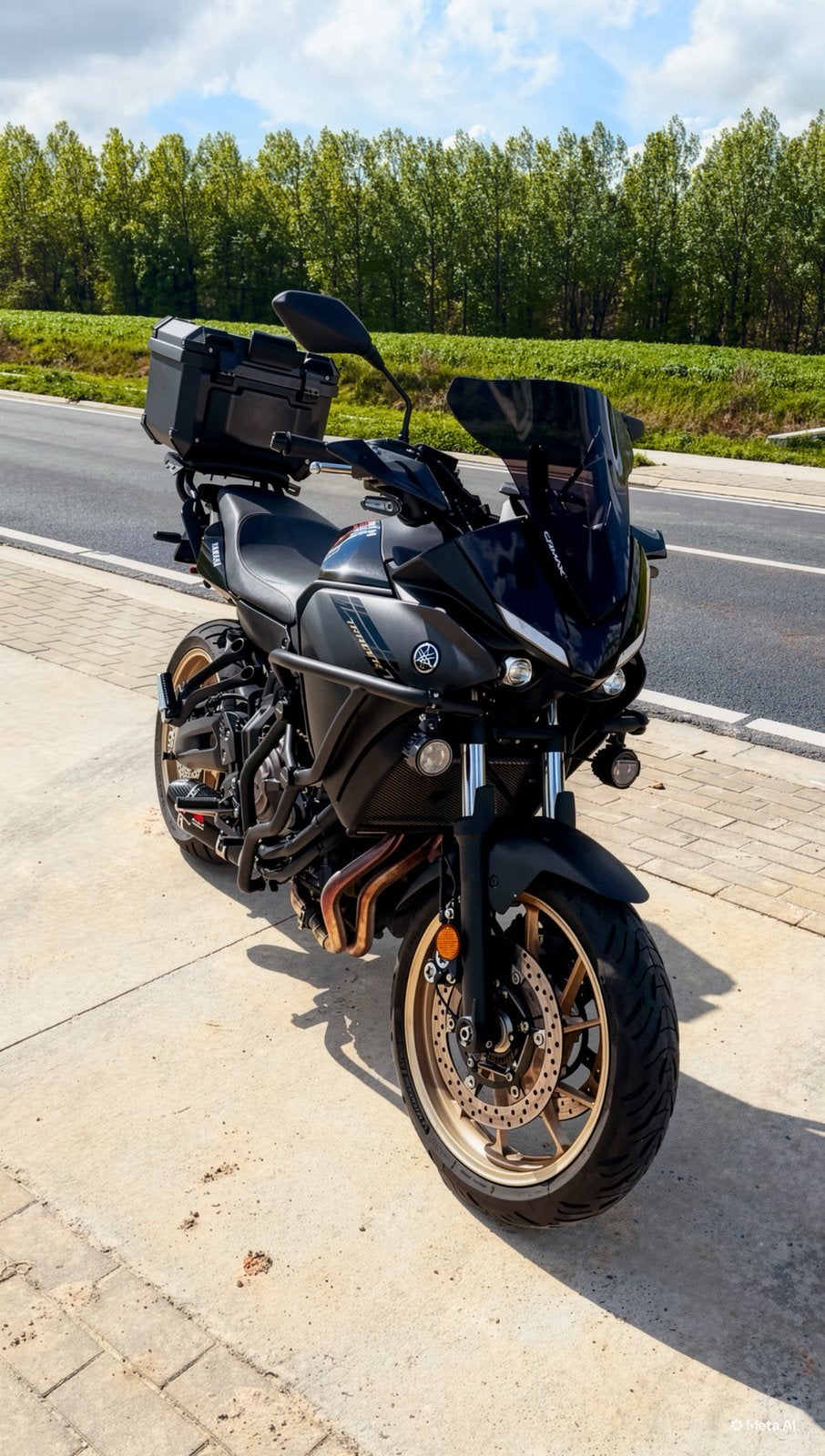 Yamaha Tracer 7 avec 8.500 km, Permis Moto A, Occasion, Plus de 35 kW, Particulier