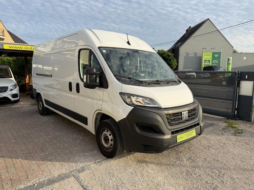 FIAT DUCATO * 2.2HDI * 180PK * L3H2 * GPS * CAMERA * TH *, Voorwielaandrijving, Stof, 4 cilinders, Wit