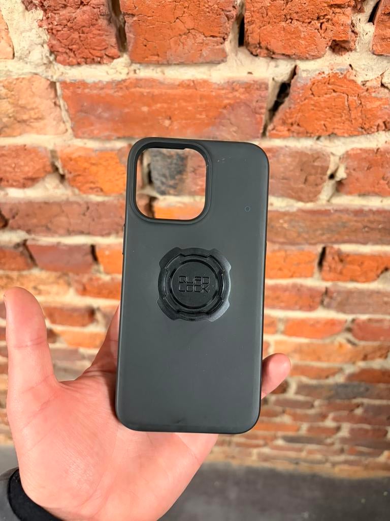Quadlock iphone 15 pro max, Télécoms, Enlèvement, Comme neuf, Quad Lock, IPhone 15
