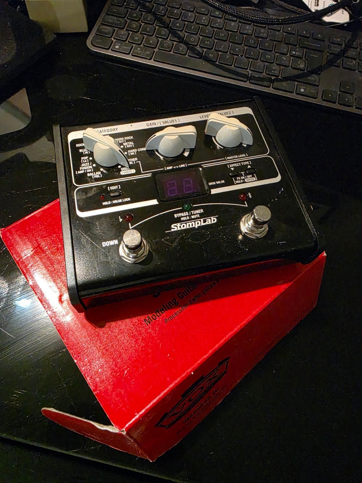 Vox Stomplab, Musique & Instruments, Enlèvement ou Envoi, Comme neuf, Multi-effet