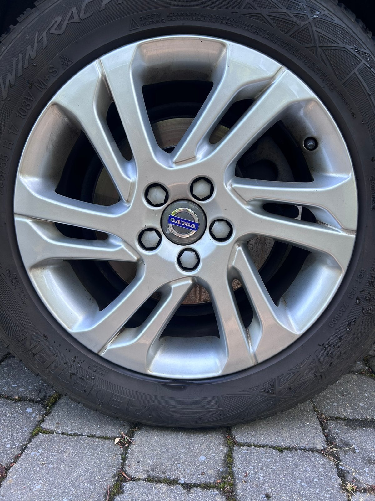 Jantes Volvo 17", Auto's, Volvo, Particulier, Te koop, V60
