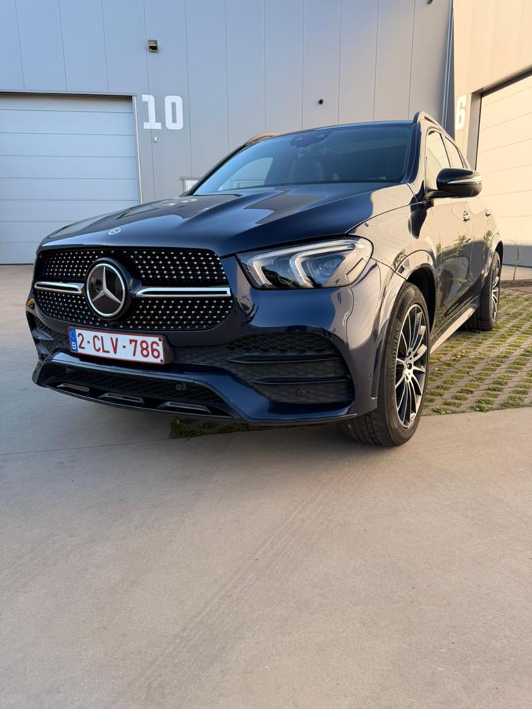 Mercedes gle 350 de, Auto's, Automaat, Dealer onderhouden, Blauw, GLE