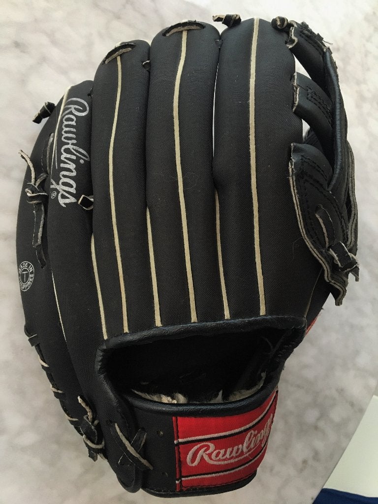 Baseball glove(Edge U cated) Rawlings(als nieuw)Links-11.4", Ophalen of Verzenden, Zo goed als nieuw, Handschoen