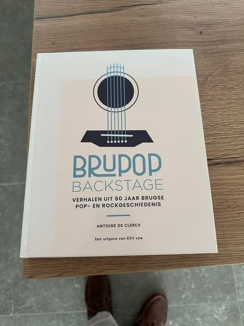 Brupop backstage Antoine De Clerck eerste druk 2020, Antoine De Clerck, Nieuw, Ophalen of Verzenden, Overige onderwerpen