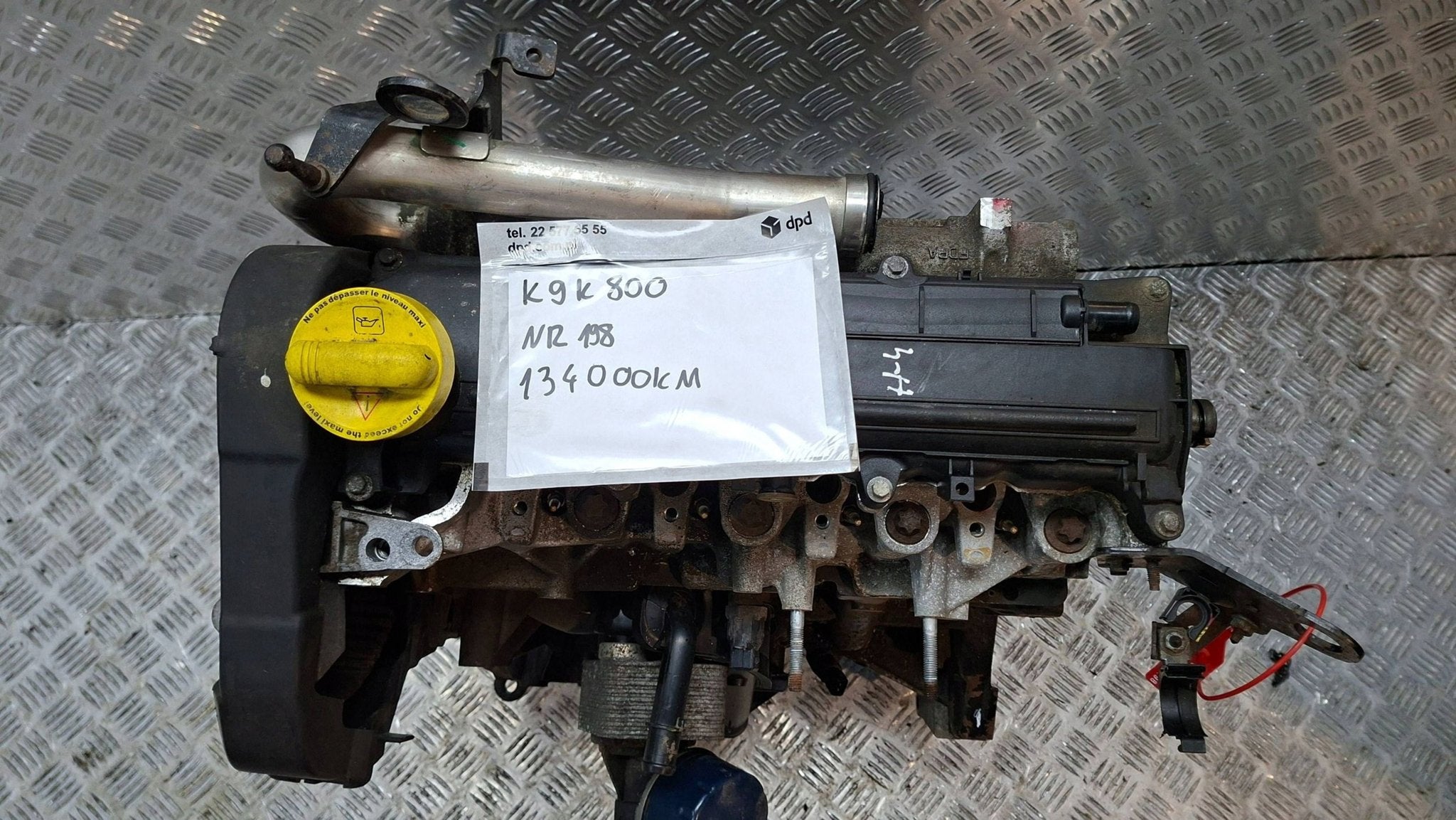 Moteur K9K800 Nu RENAULT KANGOO, Envoi, Utilisé, Daihatsu