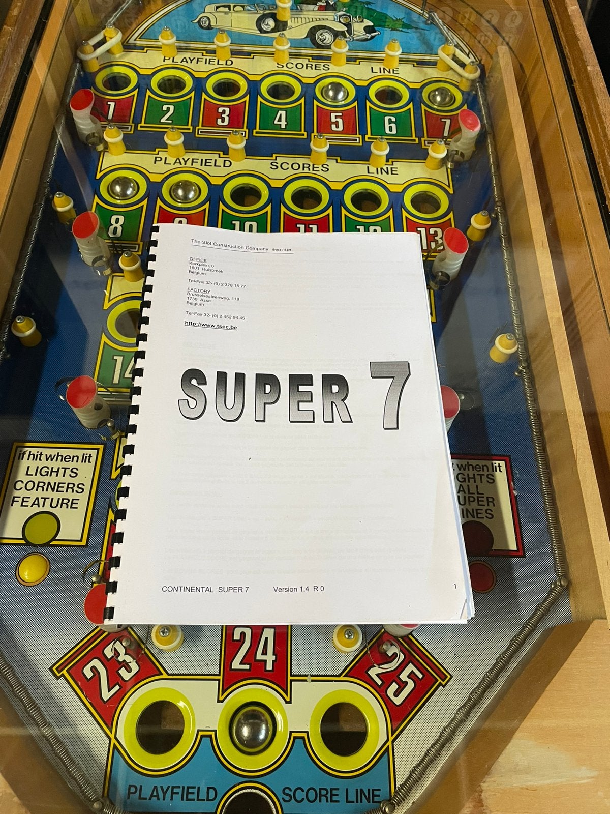 Bingo super 7, Collections, Machines | Machines à sous, Euro, Enlèvement, Utilisé, Avec clés
