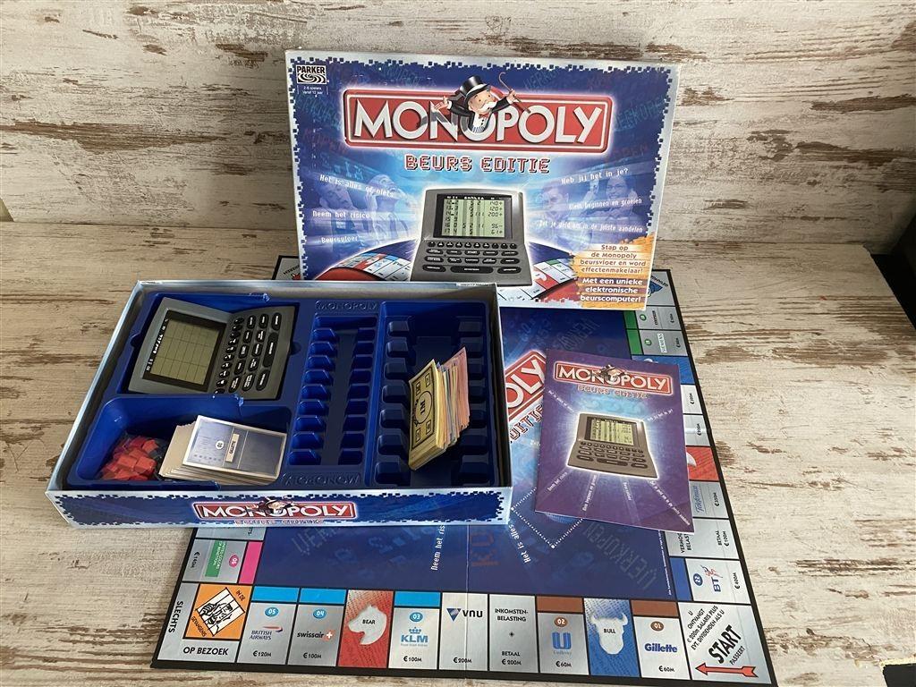 Monopoly beurs editie parker [s813], Hobby en Vrije tijd, Gezelschapsspellen | Bordspellen, Verzenden, Zo goed als nieuw