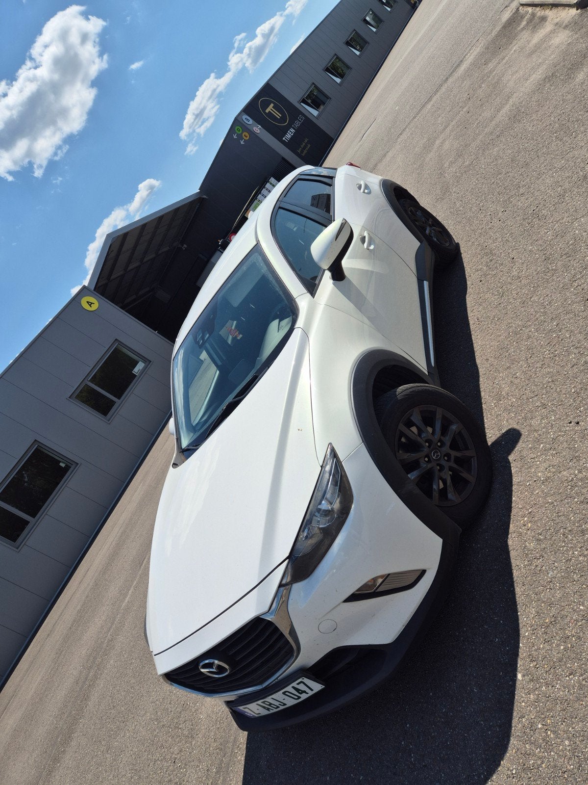 Mazda CX-3 Pulse 1.5Di '16, Auto's, Stof, 4 cilinders, Wit, SUV of Terreinwagen