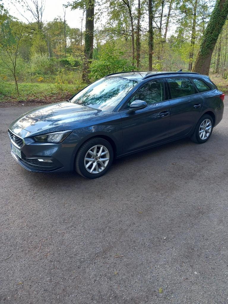 SEAT LEON SPORTSTOURER/2021/1.5TSI-benzine/100DKM/OPTIES, Auto's, Seat, Particulier, Leon, ABS, Achteruitrijcamera, Adaptieve lichten