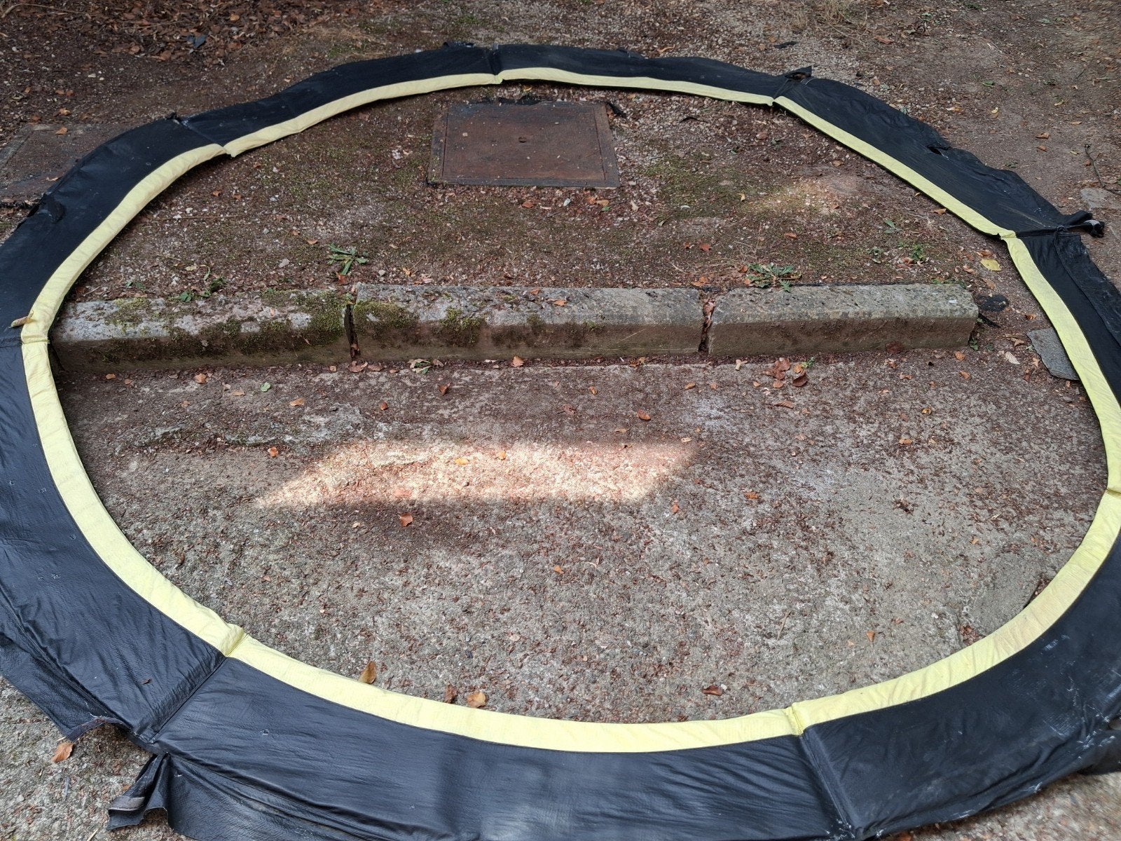 Trampoline inbouw, Ophalen, Gebruikt