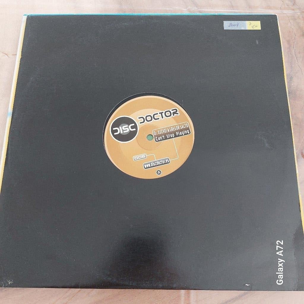 dr kucho & gregor salto can t stop playing 12 inch maxi, Gebruikt, House, Ophalen of Verzenden, 12 inch