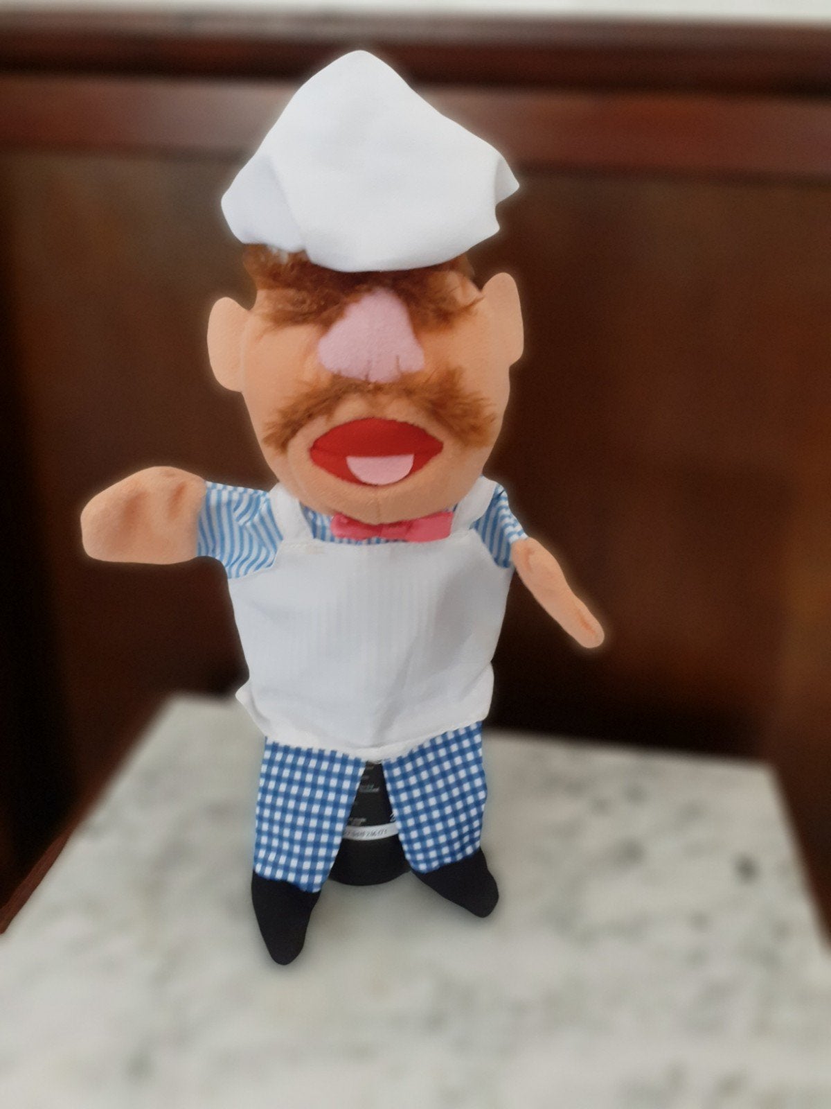 Swedish chef van the Muppets handpop, Ophalen of Verzenden