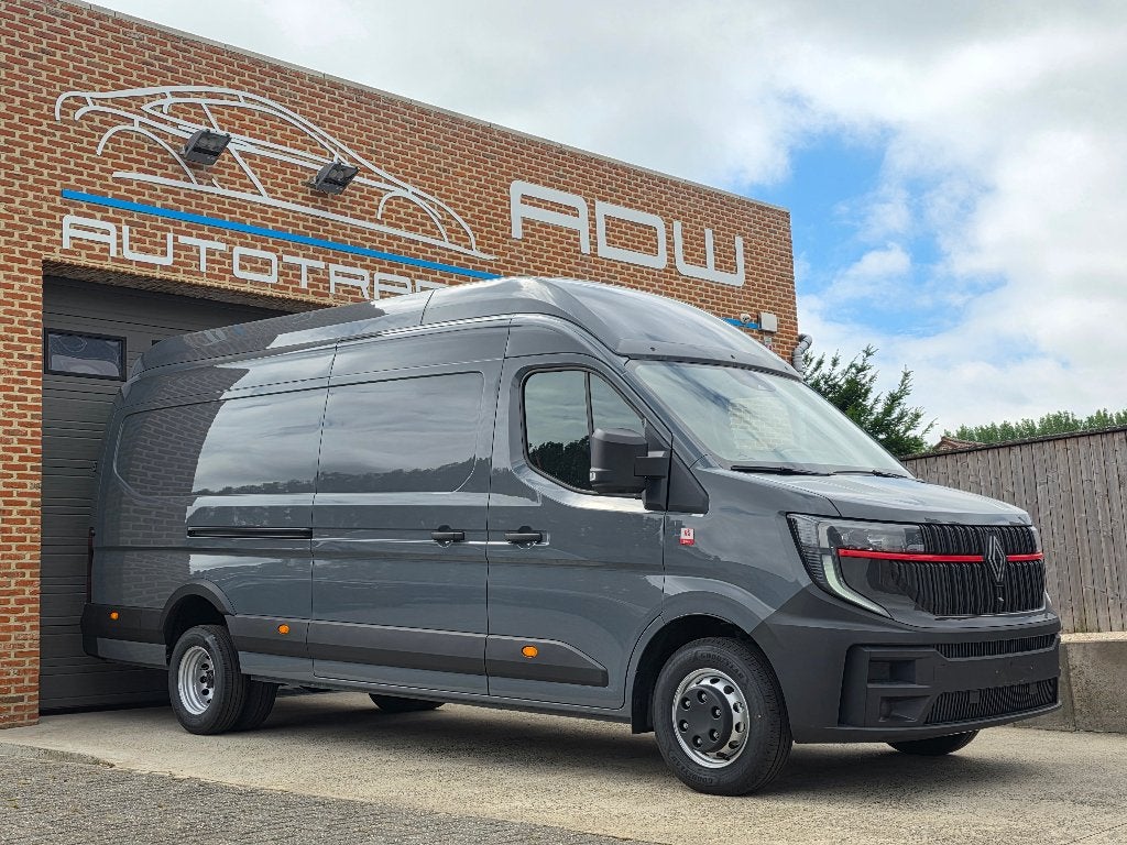 Renault Master RED Trucks - DBL RWD NIEUW 0KM - Trekh3.500KG, Auto's, Achterwielaandrijving, Renault, 170 kW, Leder
