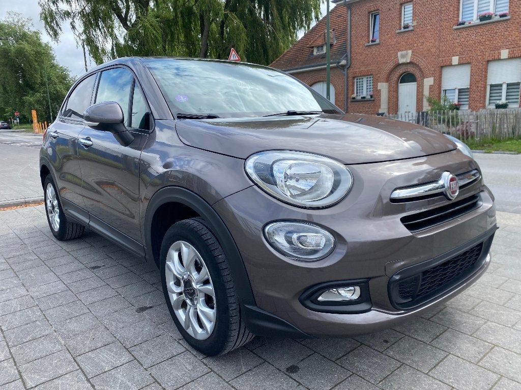 Fiat 500X 2016 1.6 essence 110ch euro6b full service Fiat, Autos, Euro 6, Boîte manuelle, Noir, 5 portes