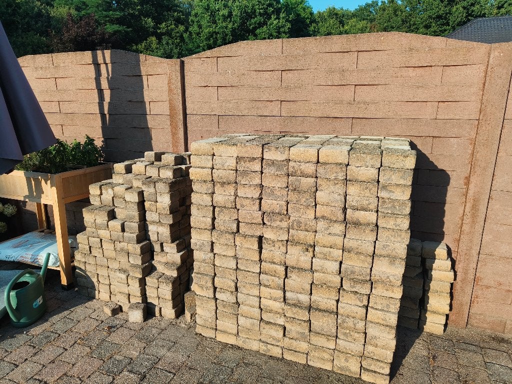 Gratis klinkers, Tuin en Terras, Tegels en Klinkers, Ophalen, Gebruikt, 10 m² of meer, Klinkers