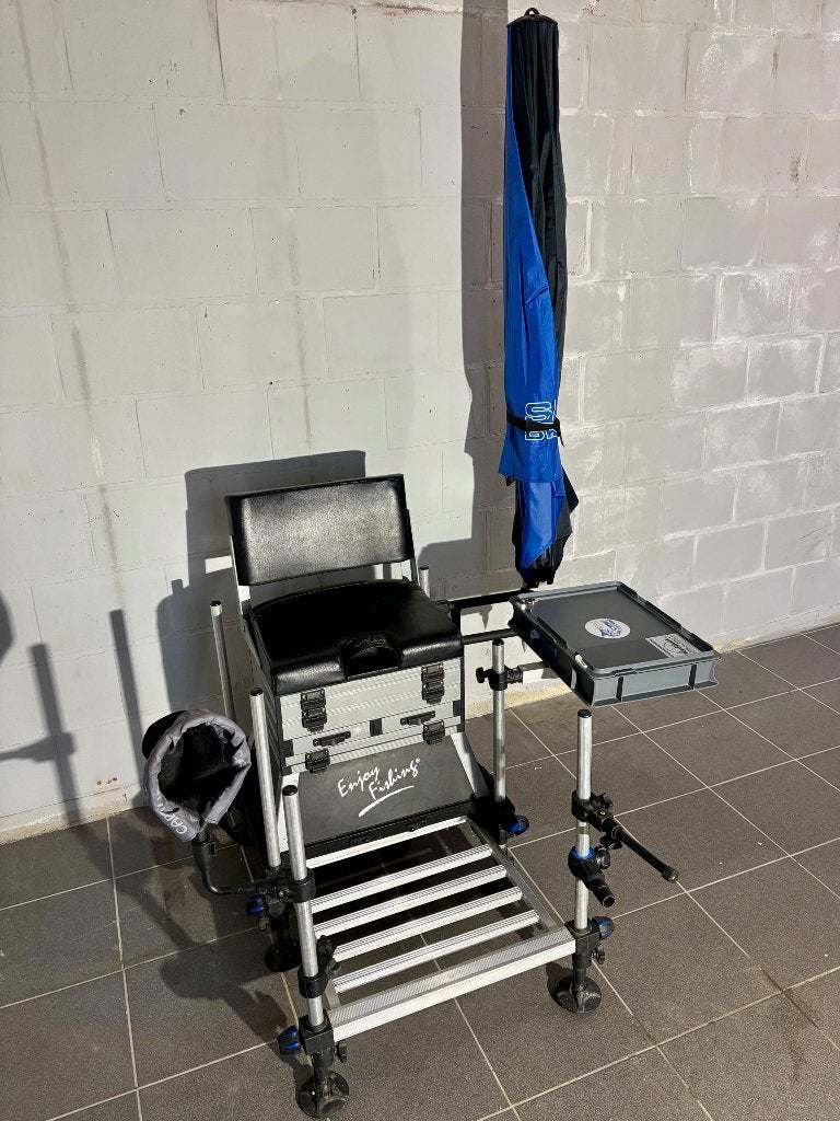 Witvisset 11,5m Rive/Cresta/Colmic, Ophalen, Gebruikt, Vaste hengel