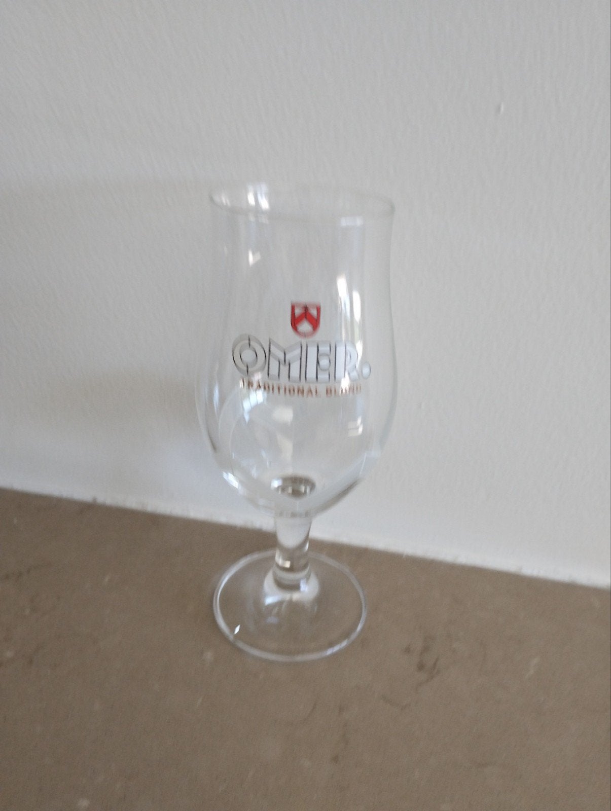 degoustatie glas Omer, Verzamelen, Ophalen, Nieuw, Glas of Glazen, Overige merken