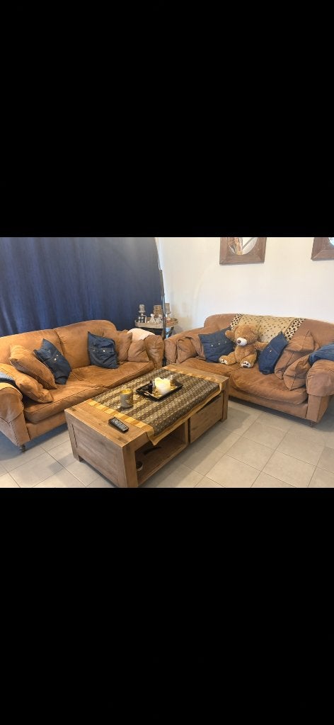 Salon, Maison & Meubles, Canapés | Coins salons complets, Enlèvement, Tissus