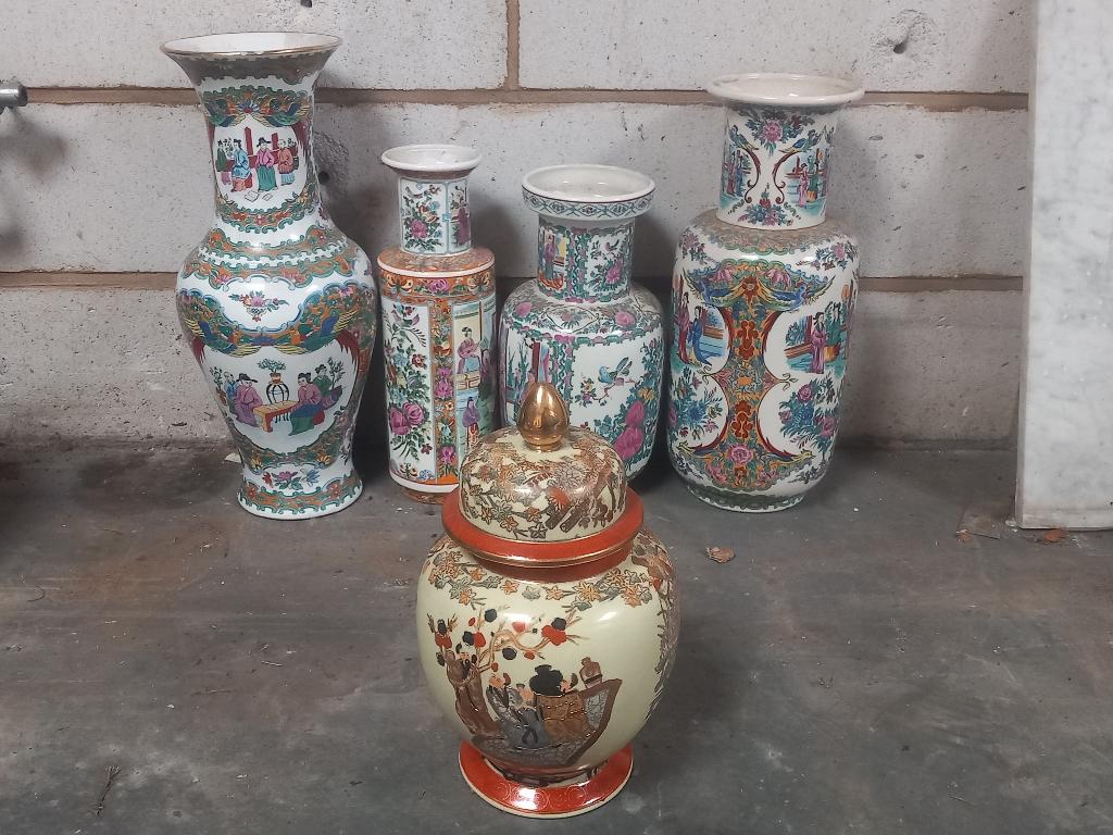 chinese vazen, Antiquités & Art, Antiquités | Vases, Enlèvement